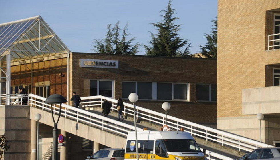 Urgencias del Hospital de Verín (Ourense).
