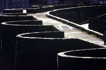 Archivo - Calzada de la Muralla de Lugo