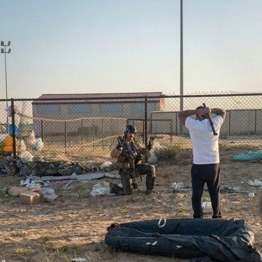 El piloto del F15 derribado sobre Kuwait