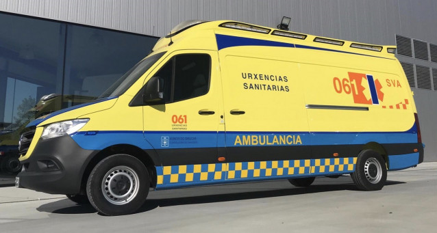 Archivo - Ambulancia del 061 Galicia