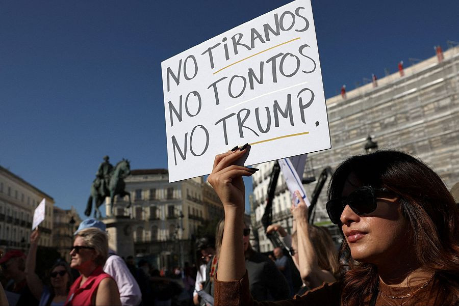 Protesta trump