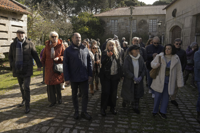 El director de Turismo de Galicia, Xosé Merelles, durante la jornada