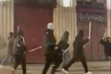 Ultras del Celta atacan a los del Lyon en Vigo