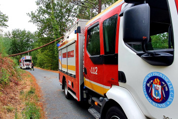 Camión de bomberos de O Carballiño, en una imagen de 2022.