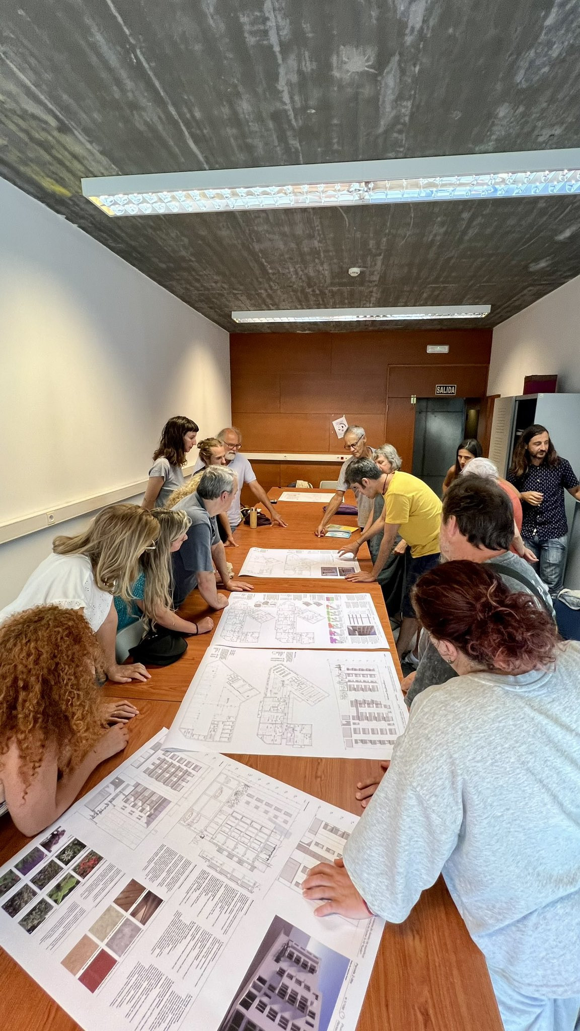 Reuniu00f3n de los cooperativistas de Outra forma de Vivenda