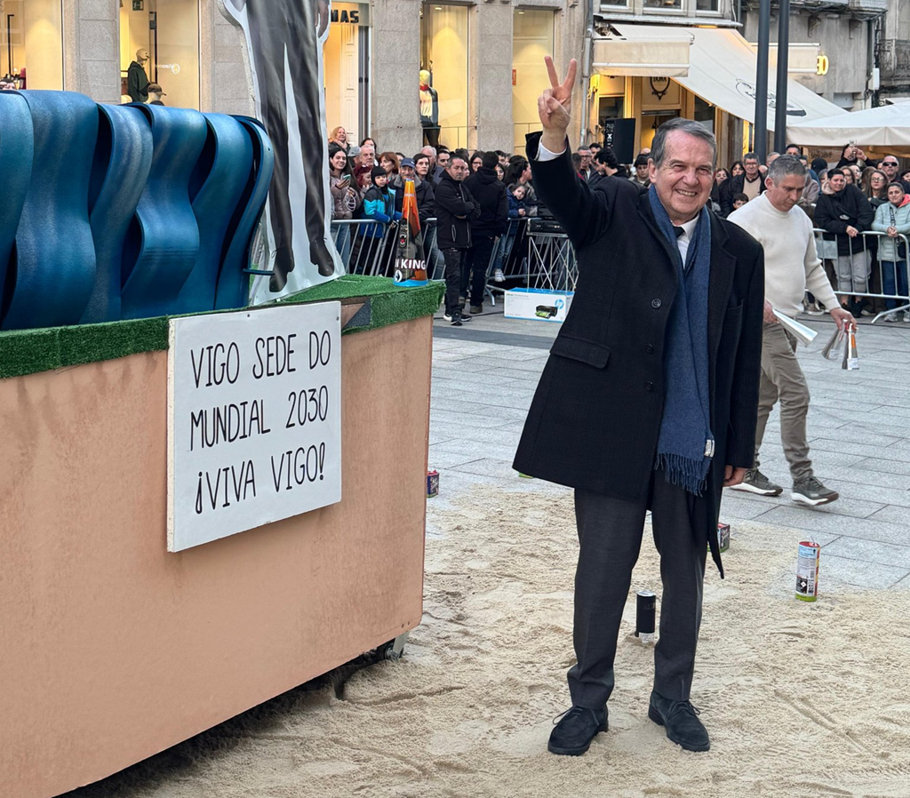 Abel Caballero en una foto subida a su cuenta de Twitter