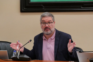 El portavoz de Administración Local del BNG en el Parlamento, Oscar Insua.