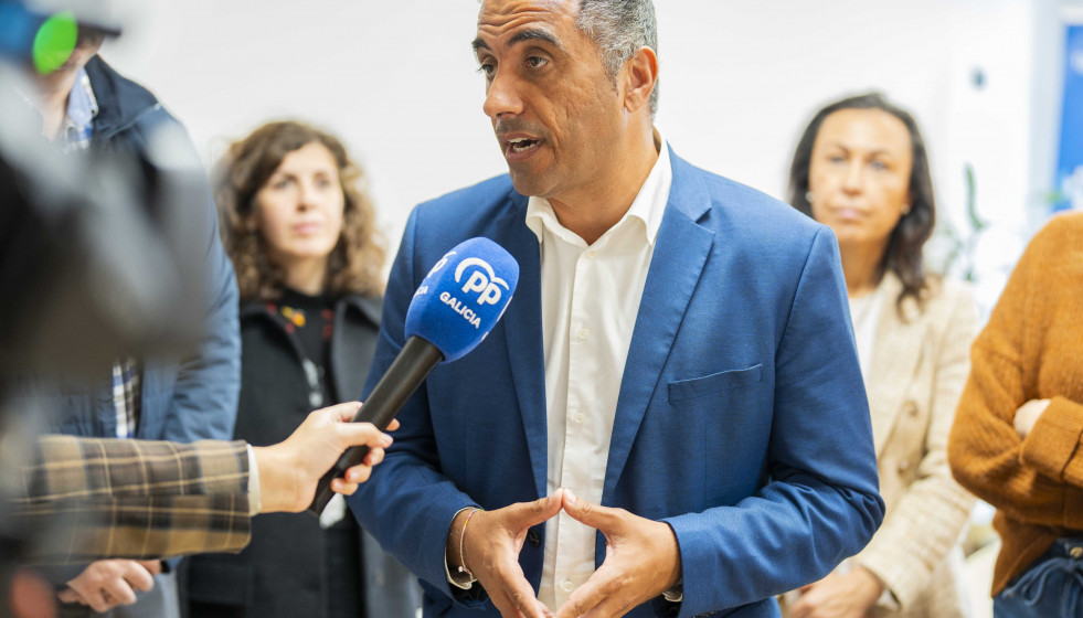 El vicepresidente primero de la Fegamp y portavoz popular, Ángel Moldes.