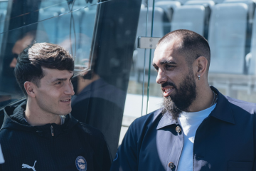 Denis Suarez y Borja Iglesias
