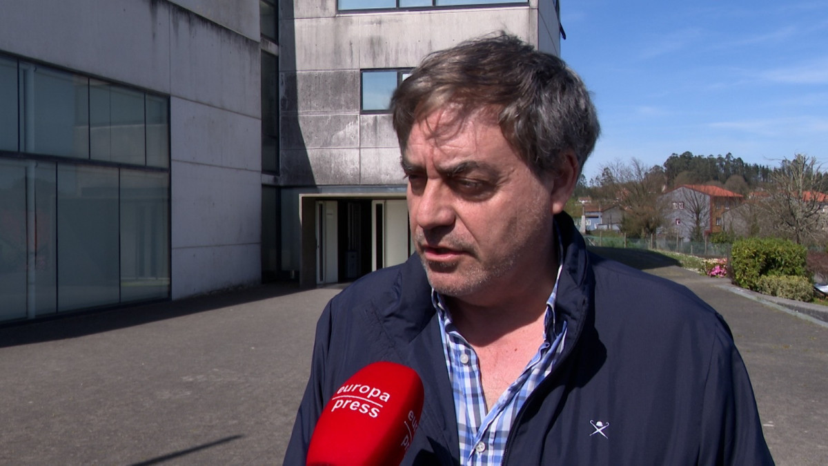 El portavoz de O'Mega, Javier Iglesias.