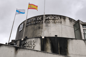 Archivo - Edificio de la Consellería de Sanidade en San Lázaro, Santiago de Compostela.