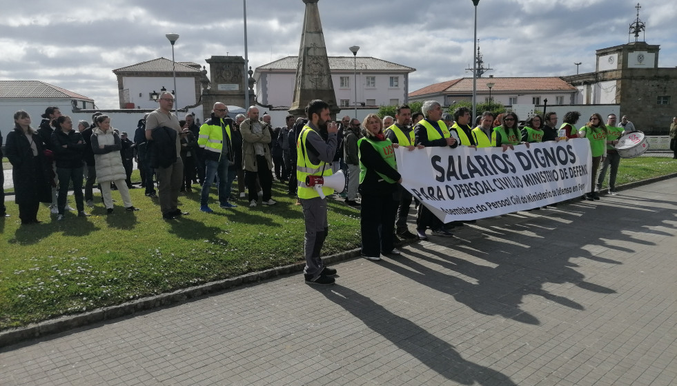 El personal civil de Defensa mantiene las movilizaciones.