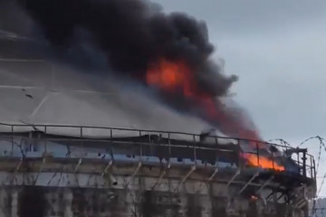 Refinería en Haifa alcanzada por un misil iraní