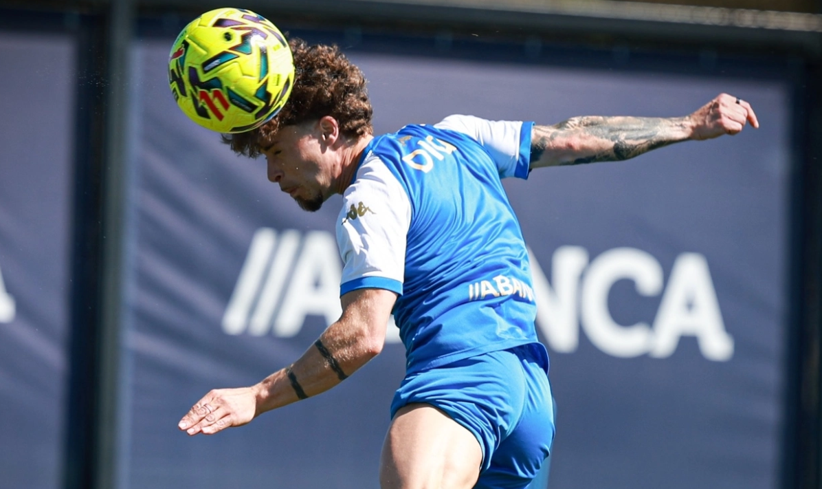 Entrenamiento del Deportivo antes de recibir al Cu00f3rdoba