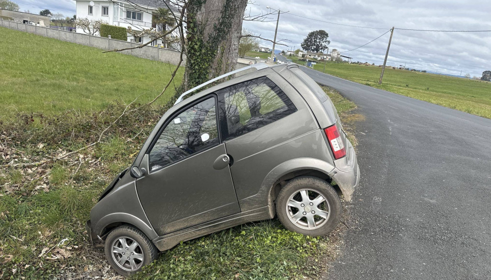 El vehículo del siniestro