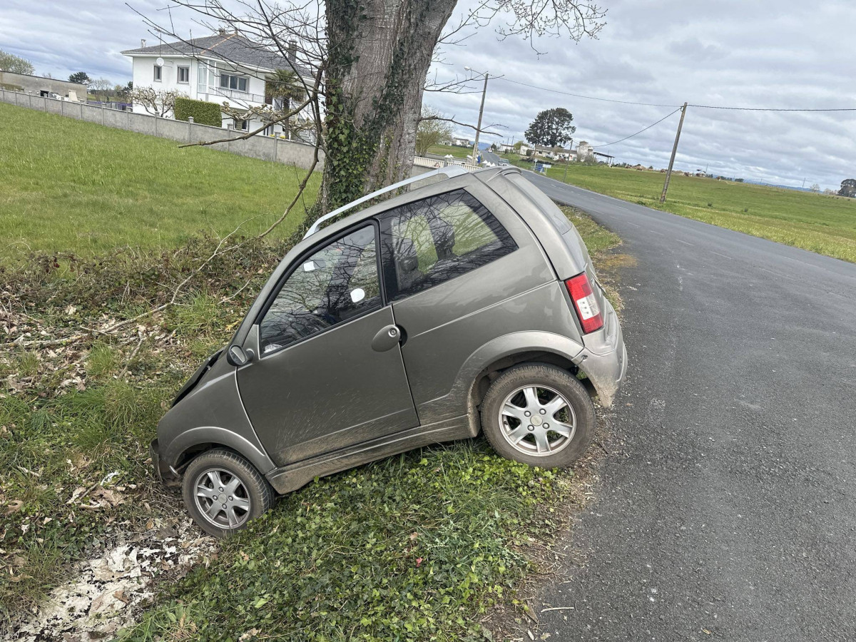 El vehículo del siniestro
