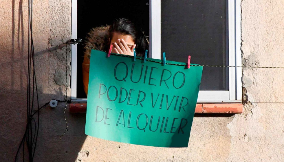 Protestas vivienda alquiler