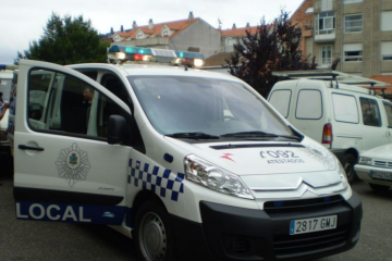 Vehículo de la Policía Local de Vigo en una imagen de archivo