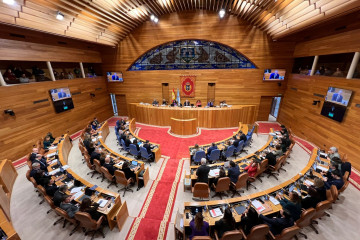 Archivo - Último pleno de la legislatura de la XI Legislatura del Parlamento de Galicia