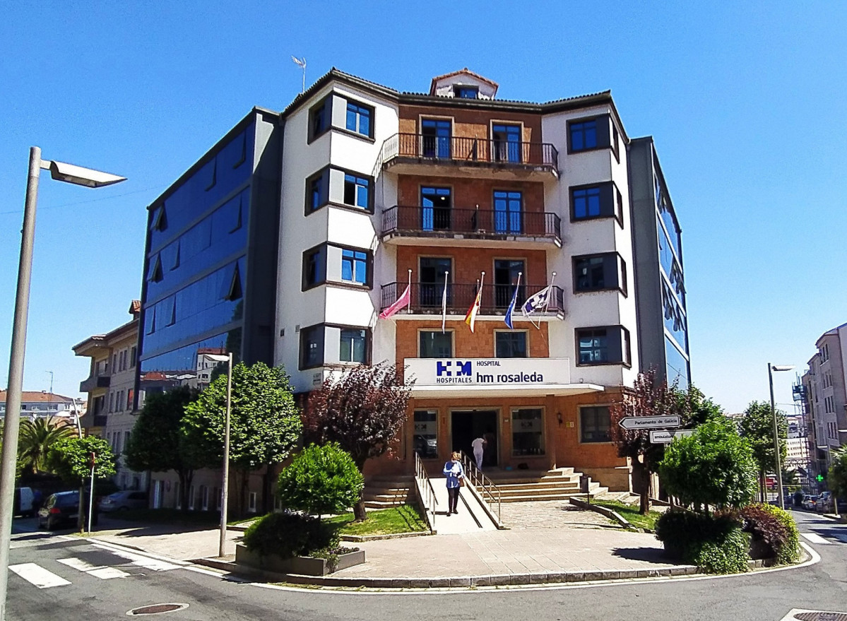 Archivo - El hospital HM Rosaleda, ubicado en Santiago de Compostela, del grupo HM Hospitales.