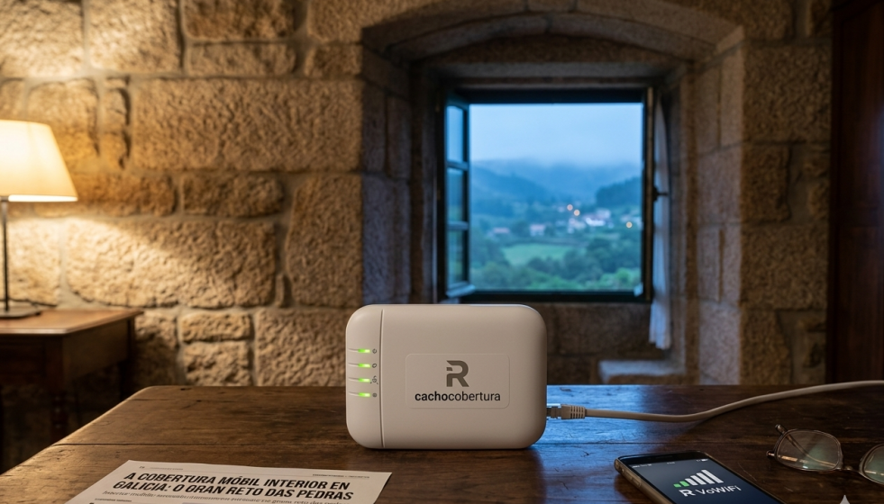 Imagen ilustrativa de una Femtocelda generada con IA