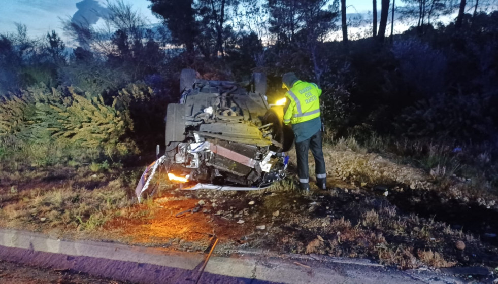 Siniestro en San Cibrao das Viñas