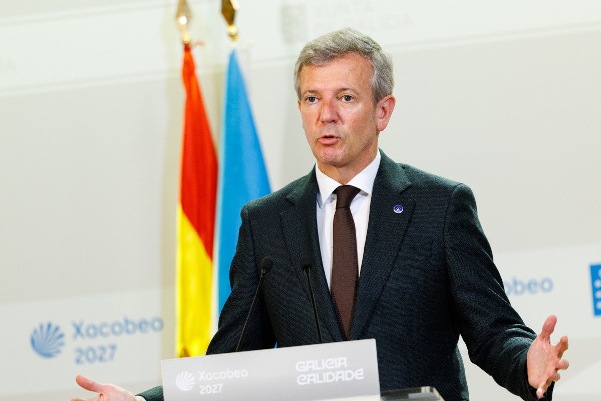 Rueda, tras el Consello de la Xunta.