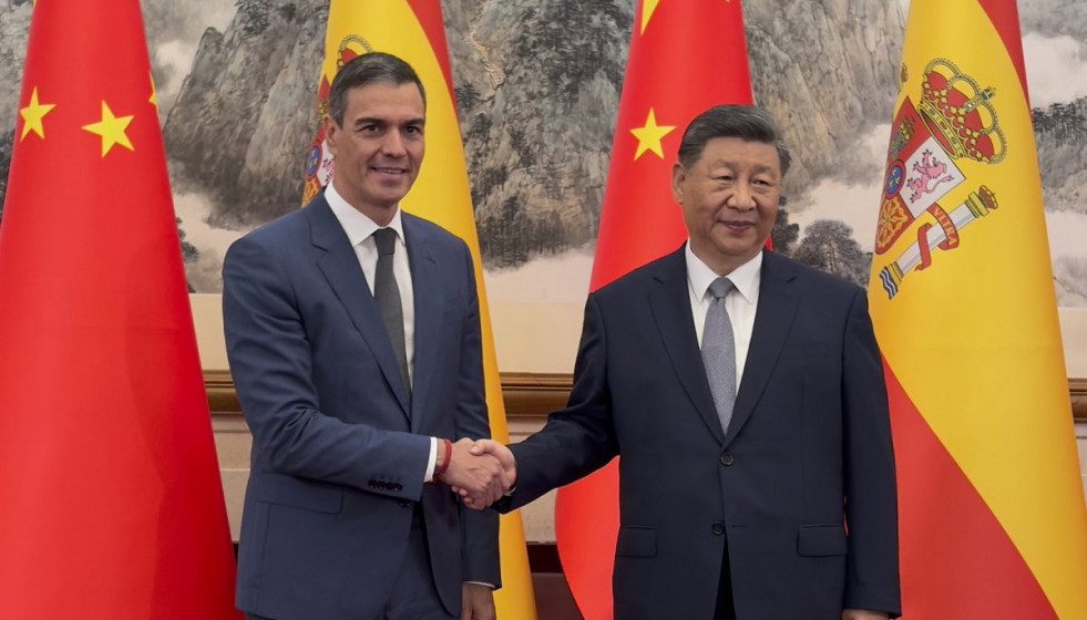 Pedro sánchez y xi jinping