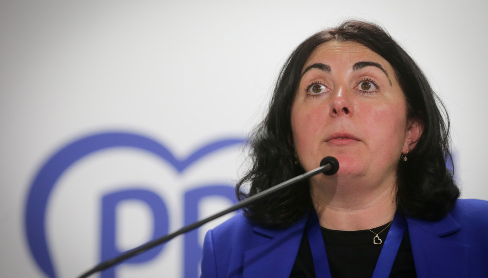 Archivo - La candidata del PP a la Alcaldía de Lugo, Elena Candia.