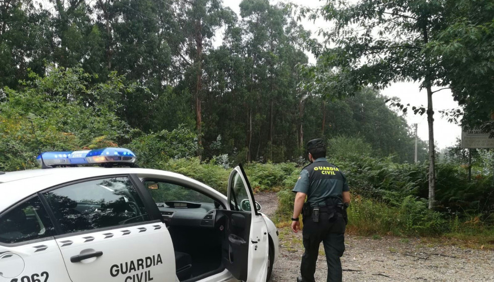 Agente que participó en la búsqueda del joven que se desorientó en Pontevedra