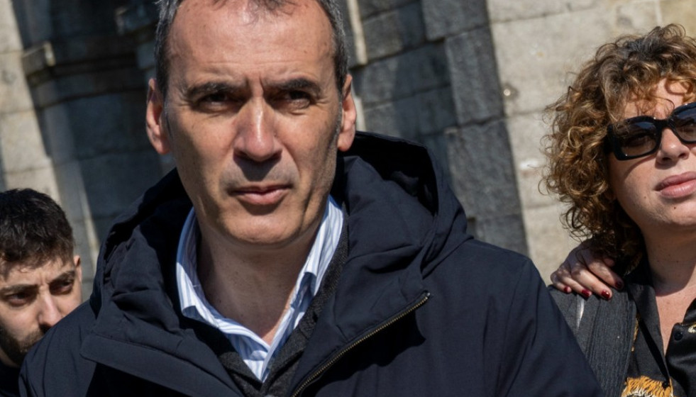 Enrique Cabaleiro en una imagen de un pasado acto del Ayuntamiento de Tuy