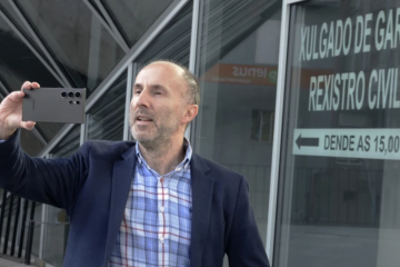 El alcalde de Ourense Gonzalo Pérez Jácome en una imagen de archivo