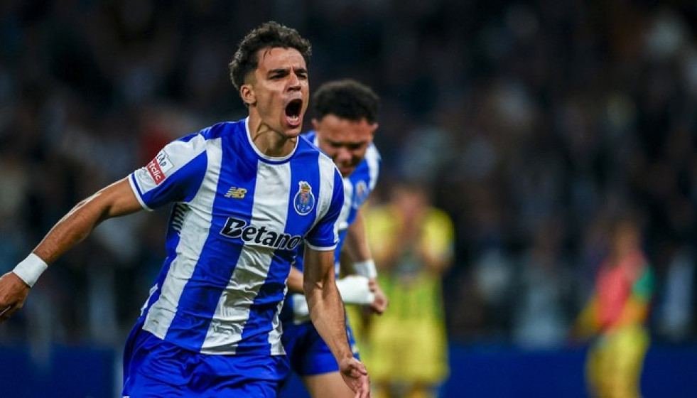 Gabri Veiga en una imagen del Porto FC