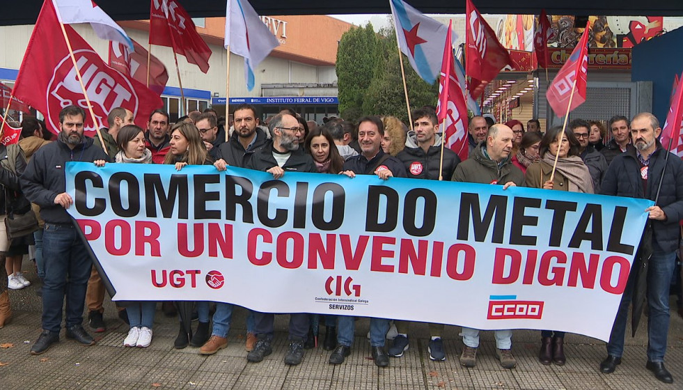 Huelga metal pontevedra
