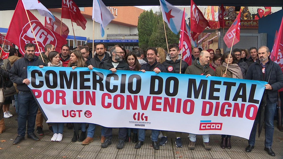 Huelga metal pontevedra