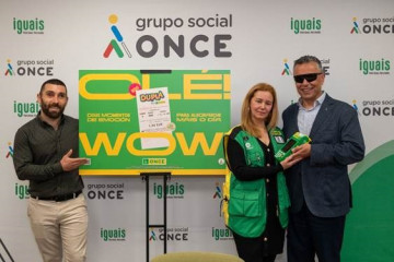 Presentación del nuevo juego de la ONCE, 'Dupla'