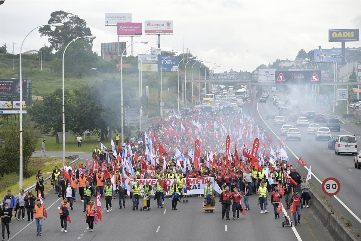 Desconvocada la huelga del metal en la provincia de A Coruña tras un  acuerdo sobre el convenio