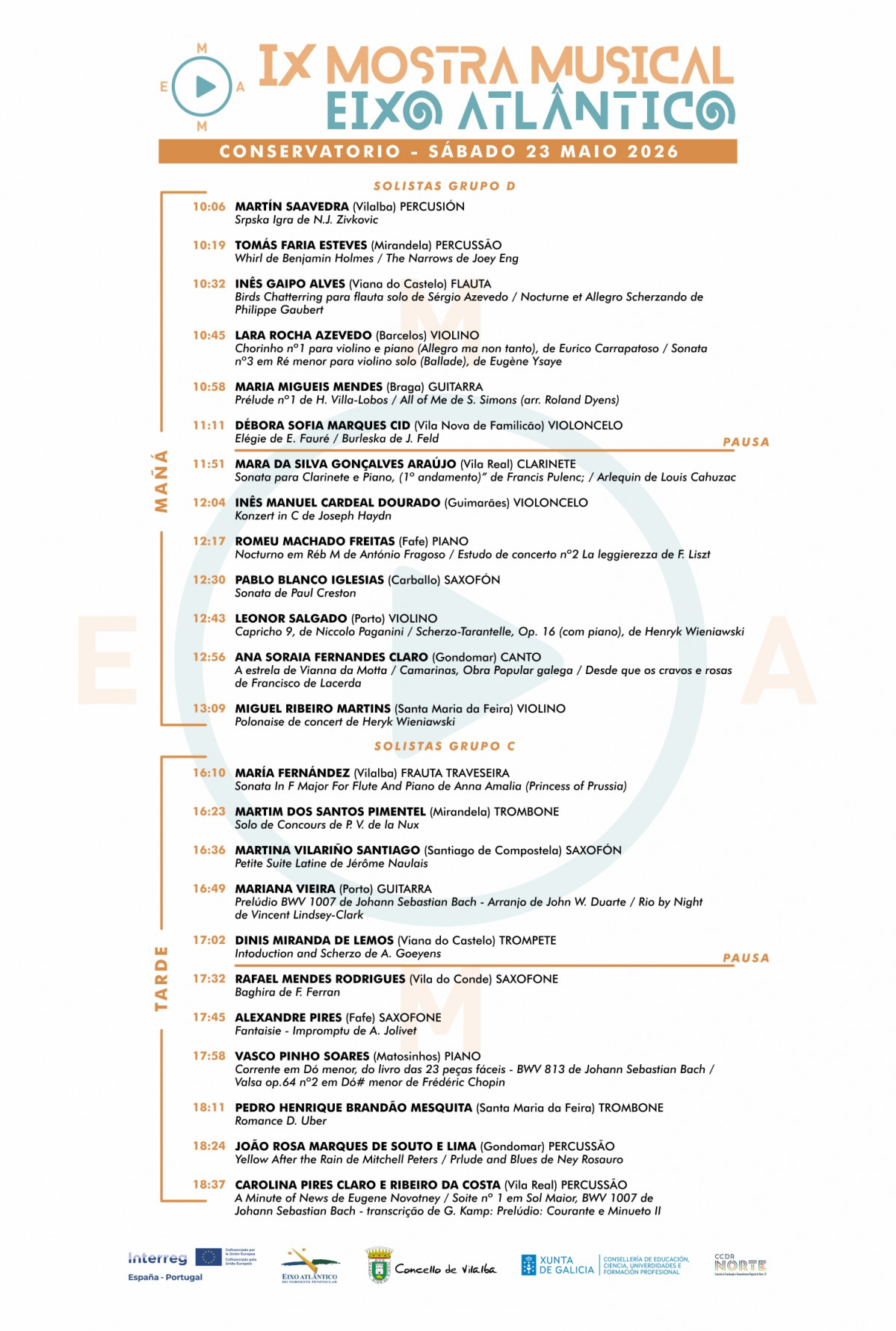 Horarios su00e1bado 23 de maio (2)
