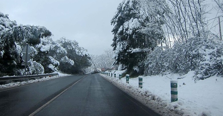 Estrada neve