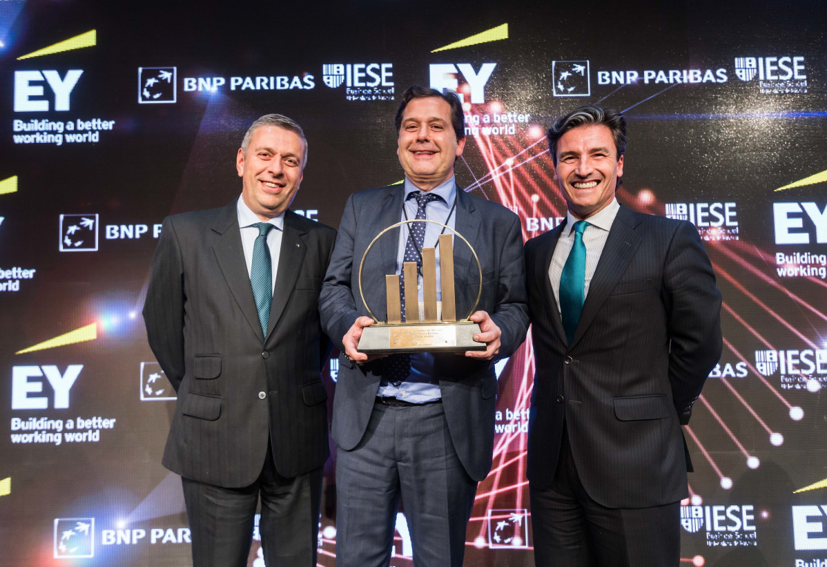 Ignacio Rivera, Premio Emprendedor do Ano 2017 de EY