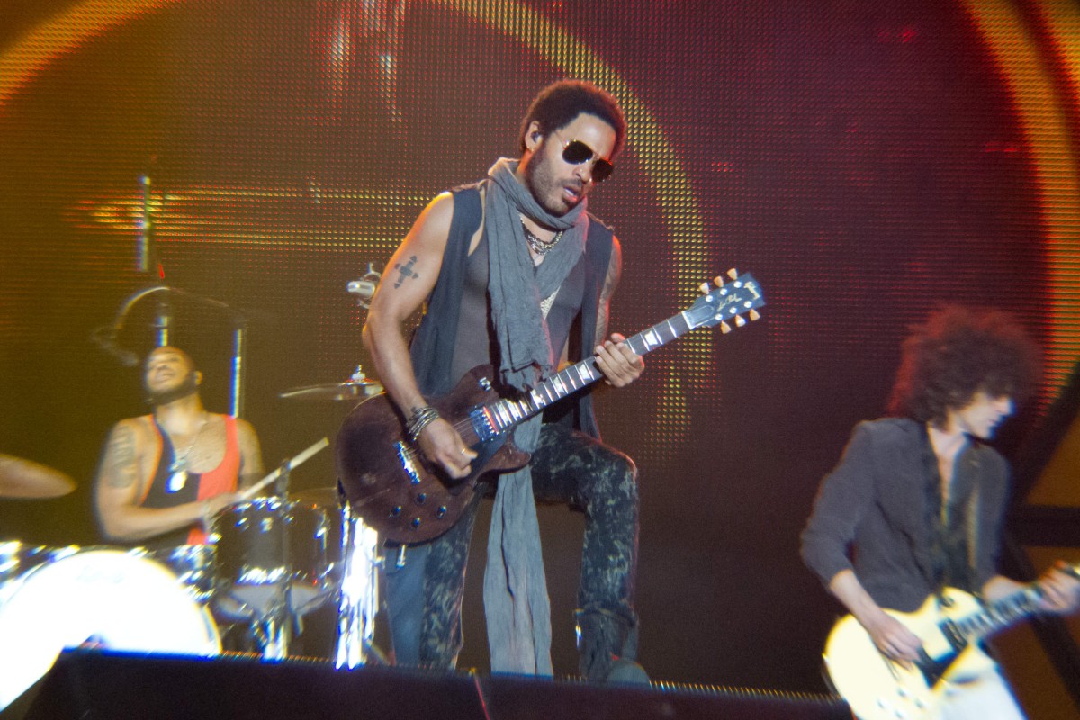 Lenny Kravitz Rock in Rio Madrid 2012