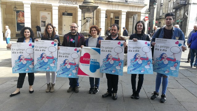 Queremos Galego convoca manifestación para o Día dás Letras Galegas