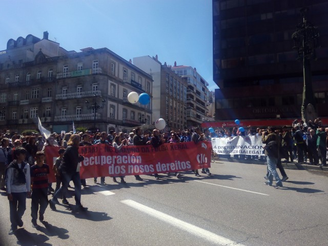 Manifestación Do 1 De Maio Da CIG En Vigo