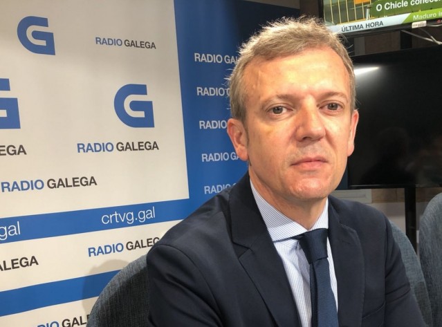Alfonso Rueda na Radio Galega