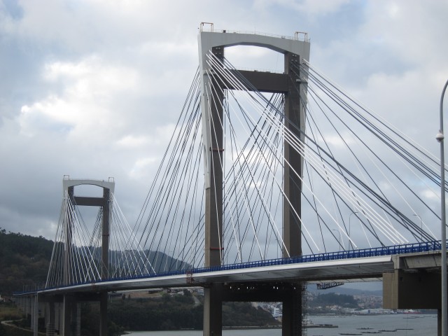 Ponte de Rande tras a ampliación
