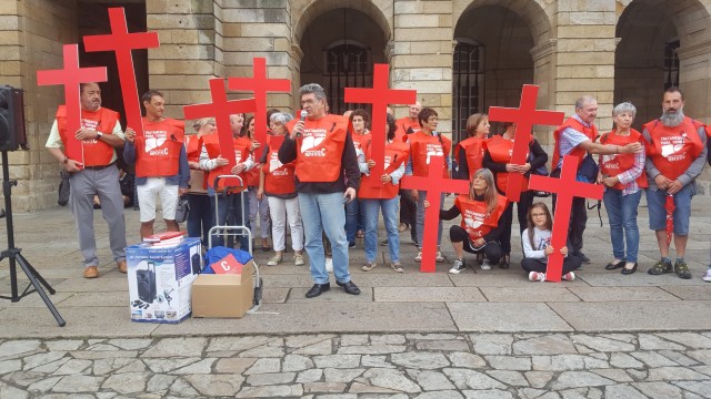 Conmemoración do Día Mundial da Hepatite en Santiago