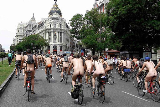 120606.Madrid Spain Cyclists