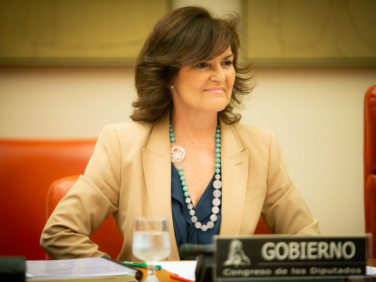 Carmen Calvo, vicepresidenta do Goberno