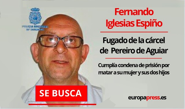 A Policía Nacional busca a un preso fuxido de Ourense