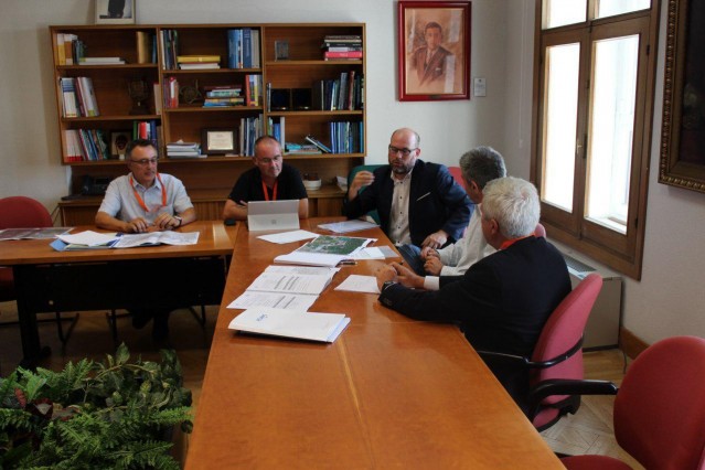 Reunión de Martiño Noriega co Ministerio sobre a EDAR